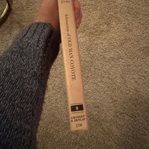 The Adventures of Old Man Coyote Bedtime Story Books GUC 1944 Burgess Vintage - Picture 7 of 10